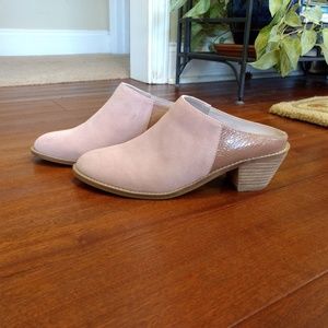 Kelsi Dagger size 8 suede kellum mules